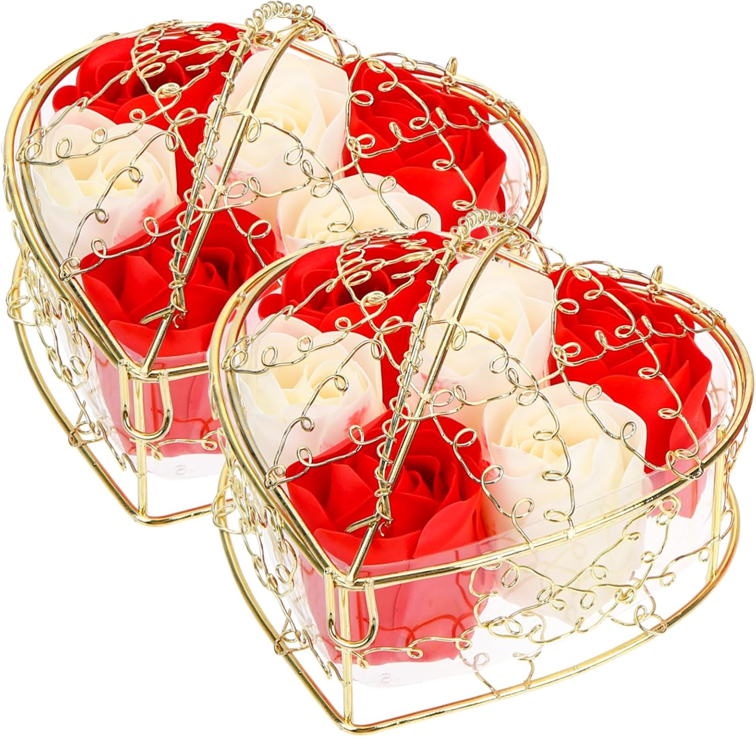 MERRYHAPY Romantic Rose Soap Flower Decorative Valentine'S Day for Girlfriend Wife Mom