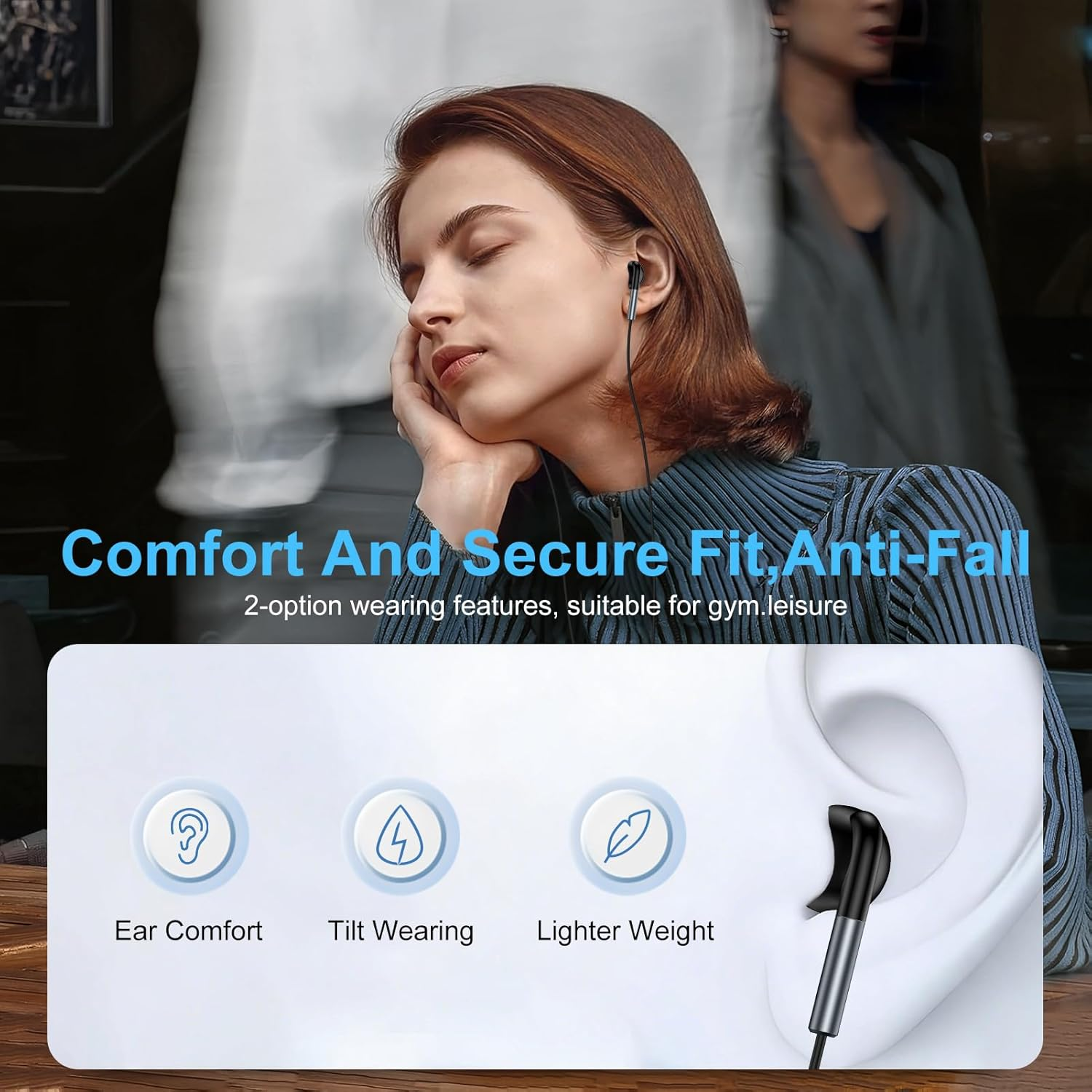 USB C Headphones Wired for Samsung Galaxy Z Fold7 Z Flip7 FE S25 Ultra S25 Edge S25+ S24 FE S23/A26 A36 A56/Pixel 9A 8, Type C Earbuds Hifi Stereo USB C Wired Earphones with Microphone Volume Control image number 5