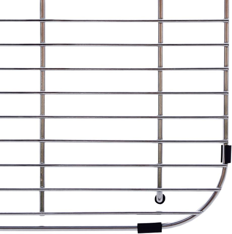 Franke Evolution Universal 13.1 X 11.6-Inch Double Bowl Sink Protection Grid in Stainless Steel with Rear Drain, FGD75 image number 1