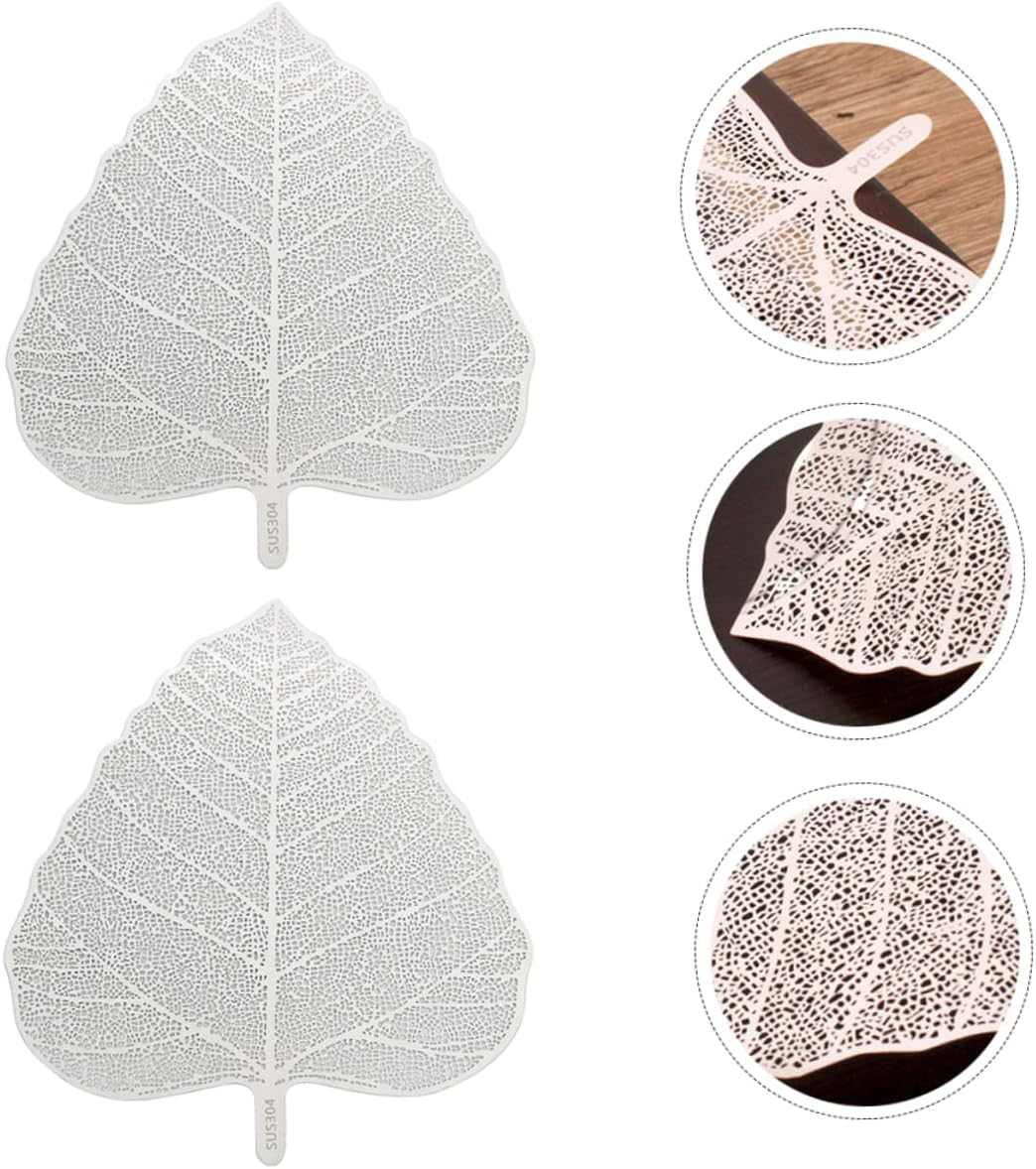 SHOWERORO Leaf-Shaped Tea Infuser Stainless Steel Tea Filter for Household Use Fine Mesh Teaware Accessory for Brewing Home Kitchen Coffee Espresso Preparation image number 4