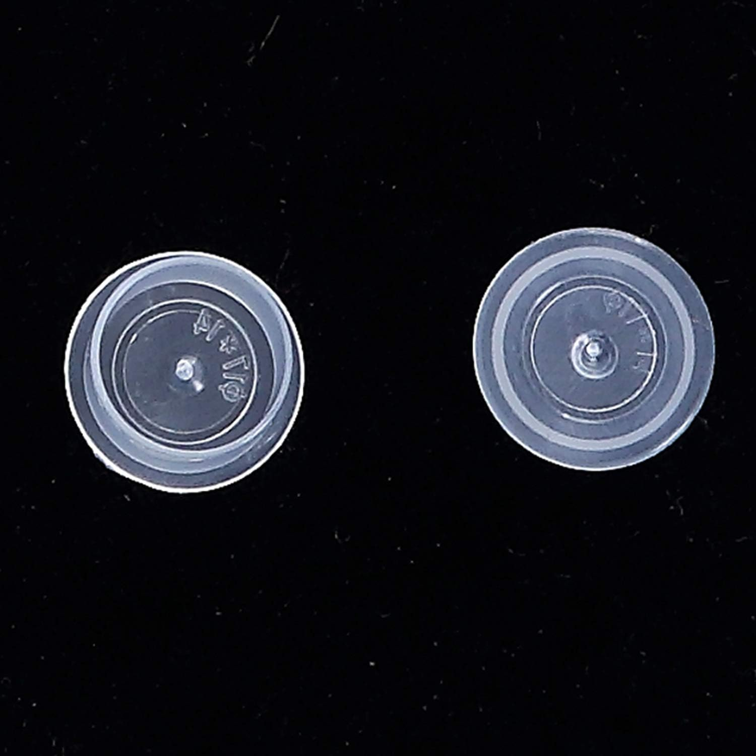 Tattoo Ink Caps Large,500Pcs White Plastic Disposable Microblading Makeup Ink Cups with Base, Pigment Cap Sizes 17Mm Large Pigment Cups image number 6