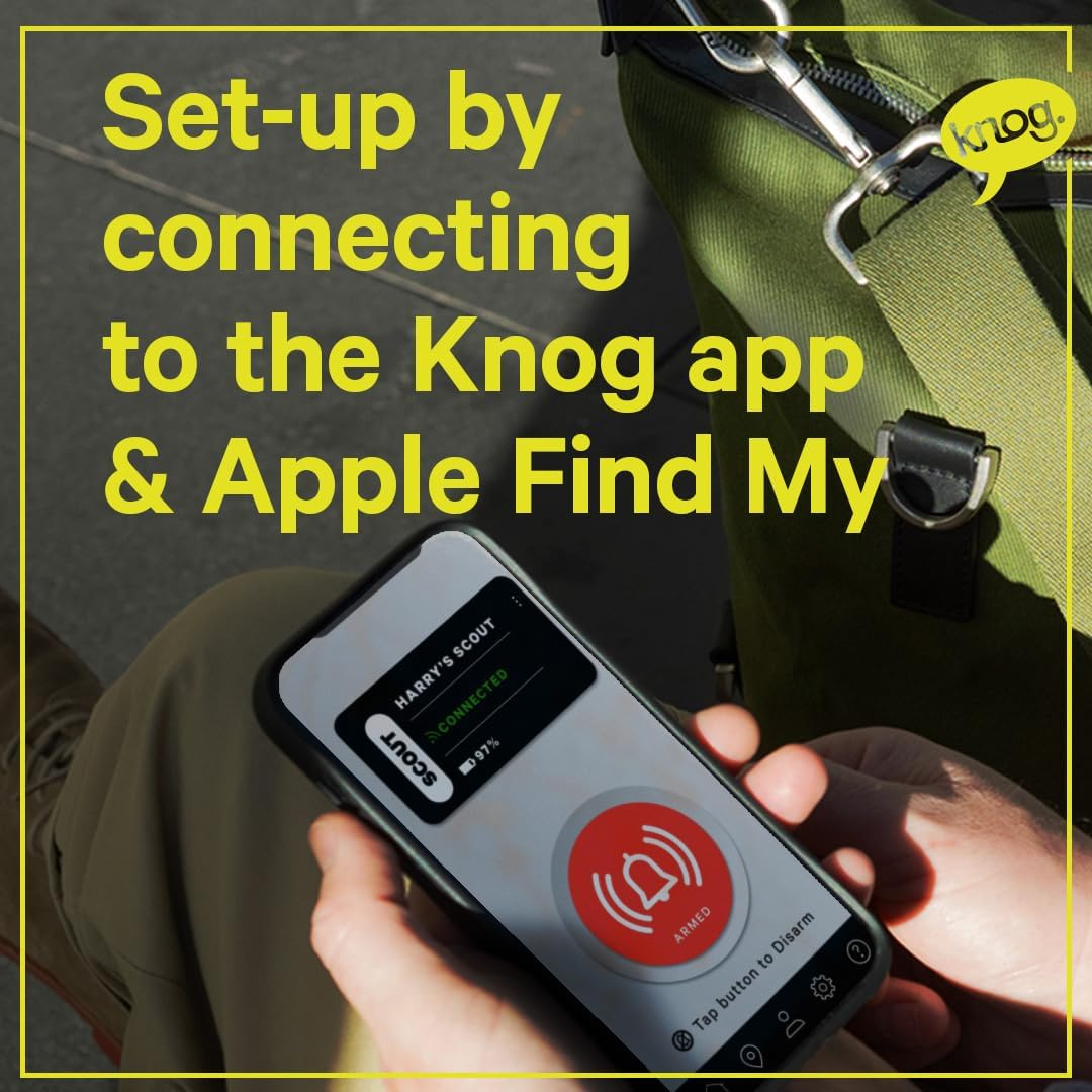 Knog Unisex Security Scout Bicycle Parts, Black image number 3