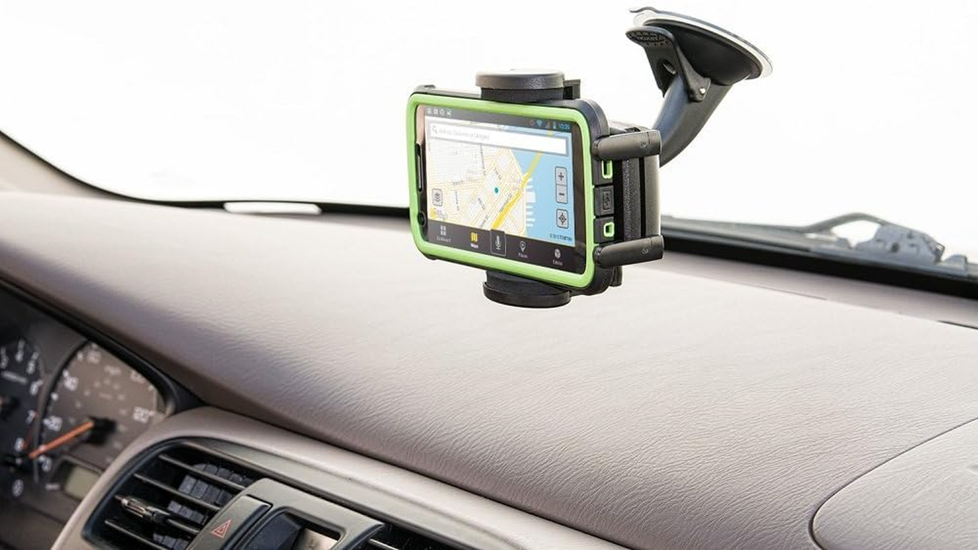 Arkon Windshield and Dash Car Phone Holder Mount for Iphone 7 6S 6 plus 7 6S 6 Galaxy Note Retail Black