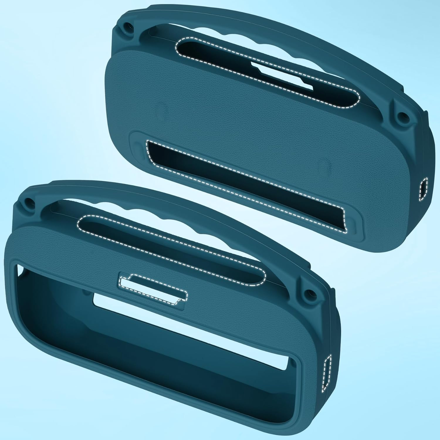 Lebakort 2Nd Gen Silicone Cover Compatible with Bose Soundlink Flex 2Nd Gen/Bose Soundlink Flex Portable Speaker (Twilight Blue Cover)