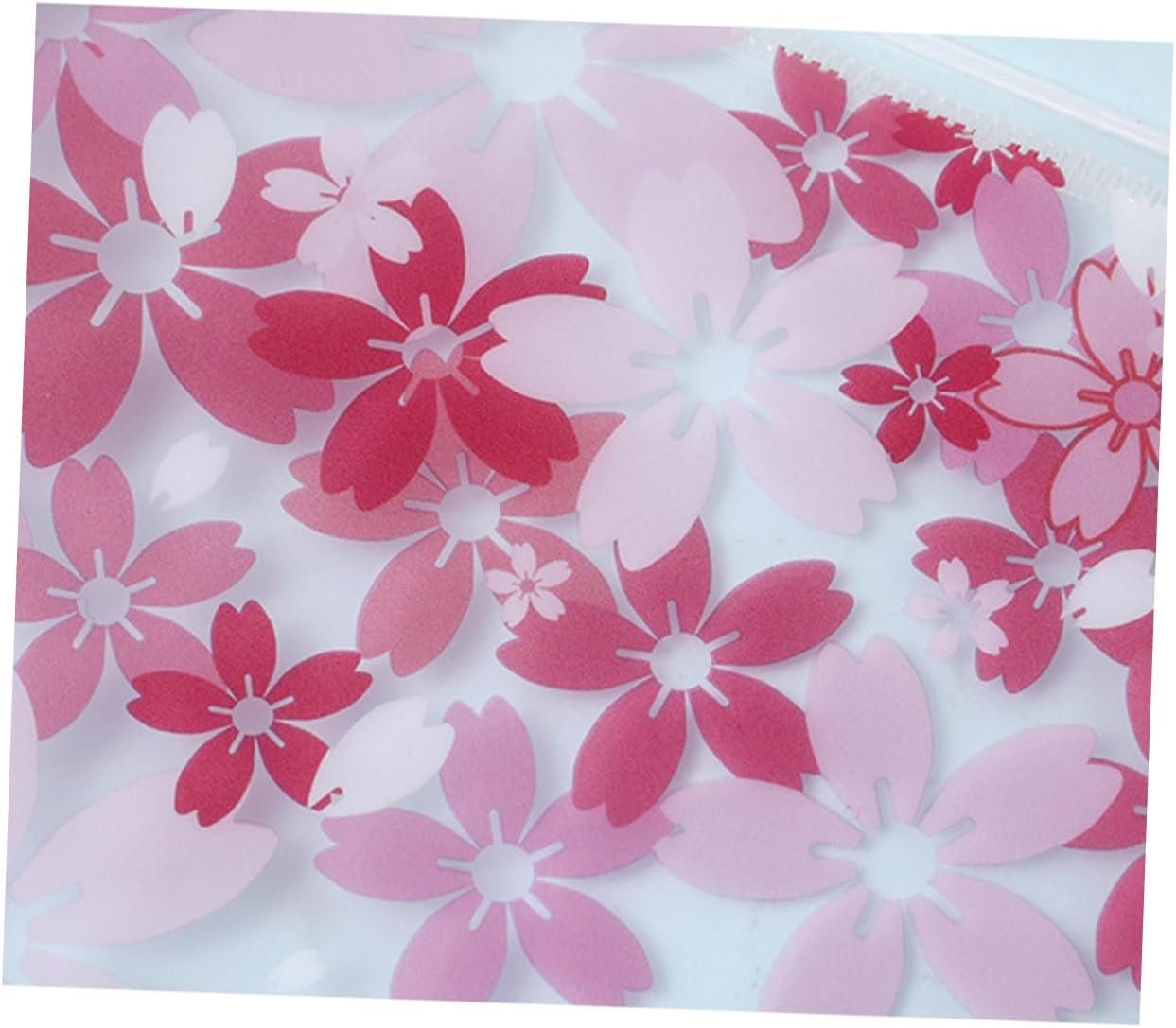 SEWACC Zip Pouch Plastic Document Bag Mesh Pencil Pouch Pencil Plastic Wallet image number 6