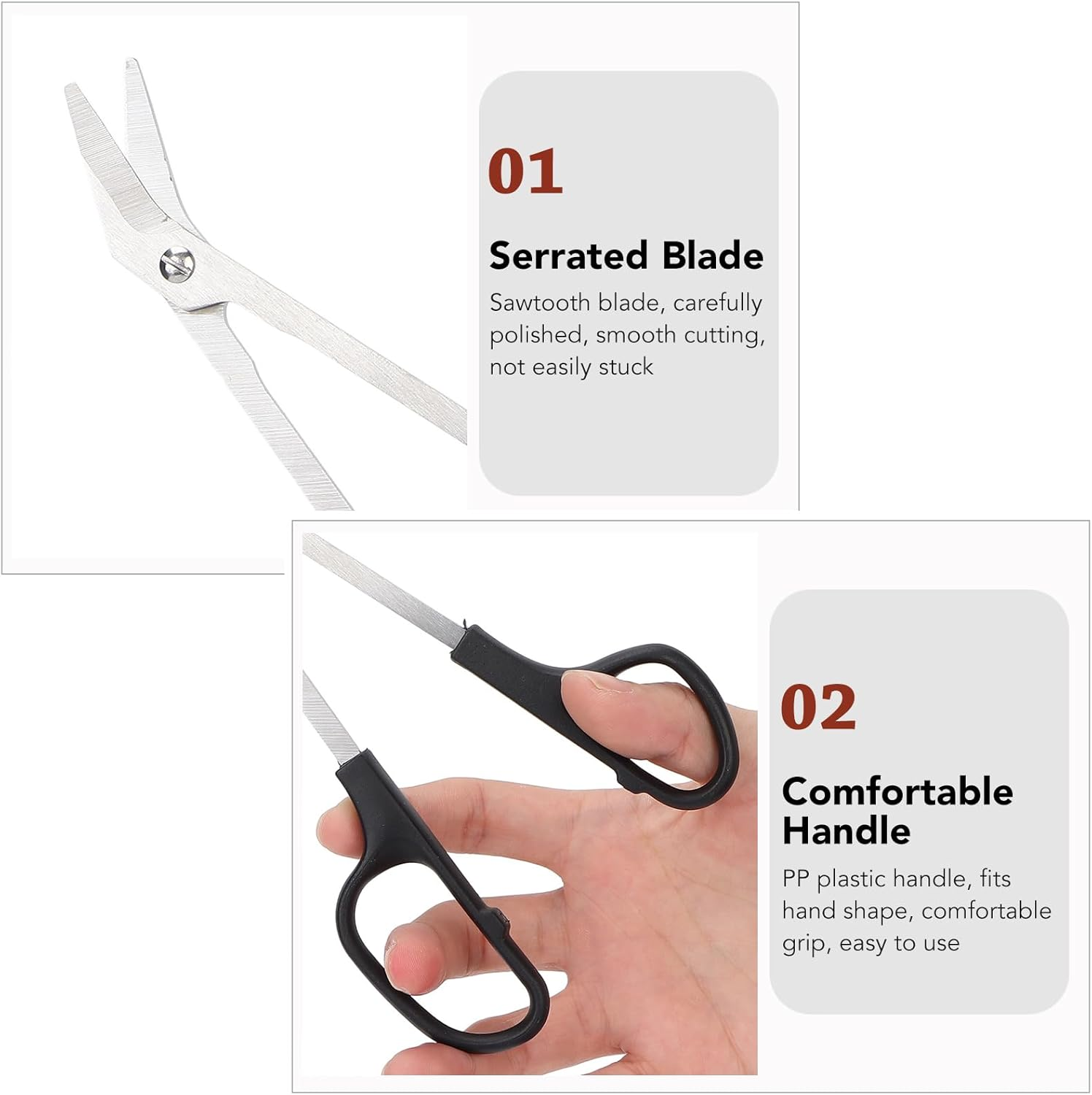 Senior Friendly Toenail Clippers with Long Handle, Ergonomic Stainless Steel Scissors with Nail Picker for Easy Nail Care in the Salon at Home, Angled Blades image number 4