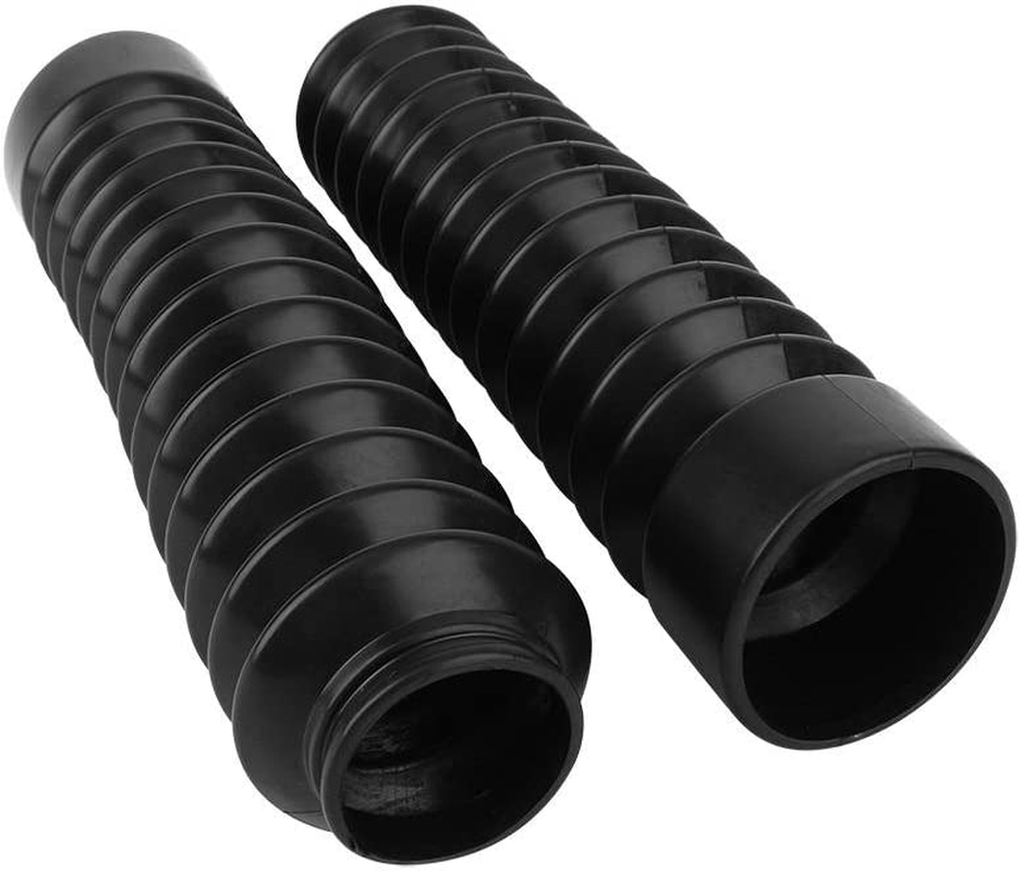 Pw80 Fork Tube Boot Shock,Universal Motorcycle Fork Protector Gaiters - 2X Rubber Front Fork Covers for GLF 250R,ATC 200S Shocks image number 4