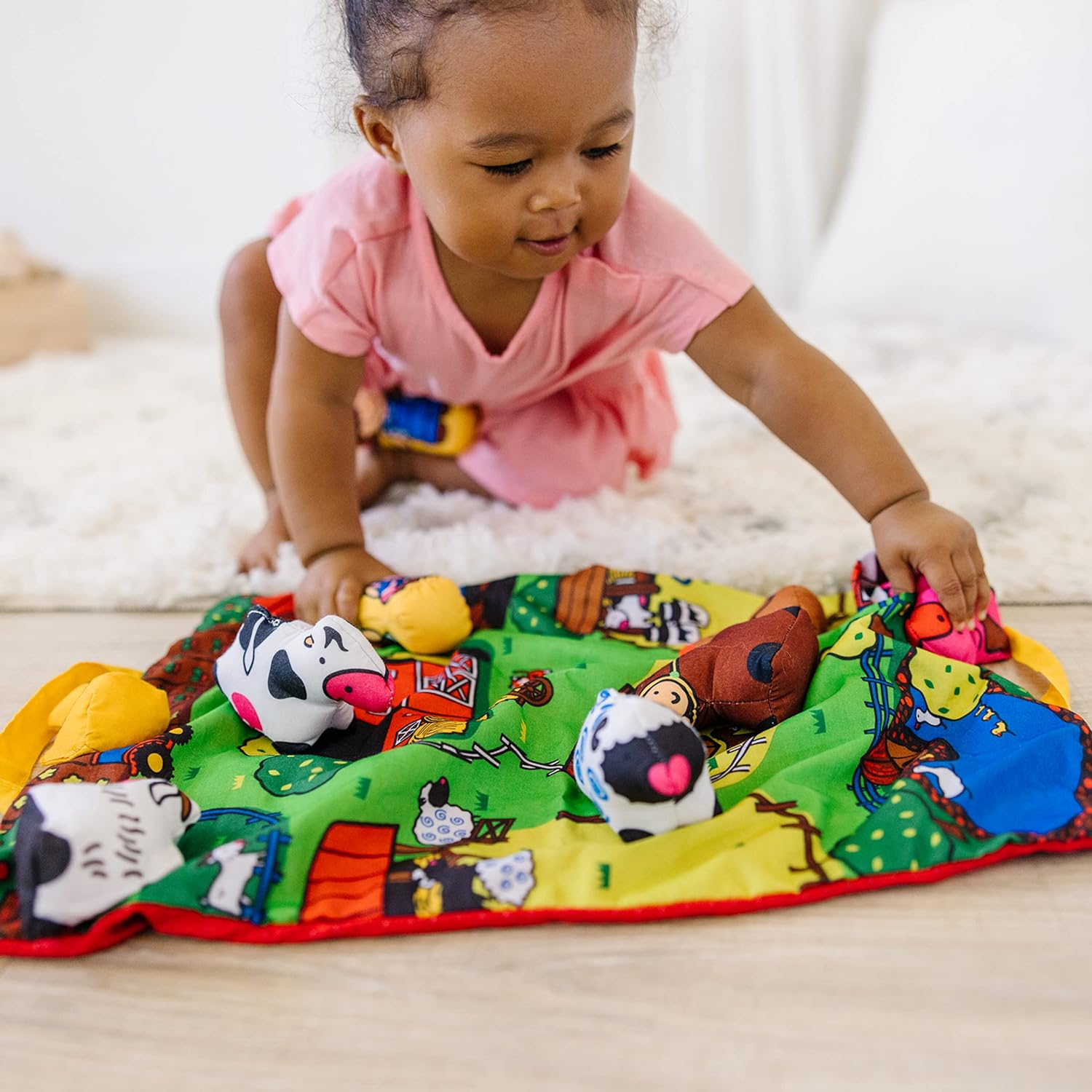 Melissa & Doug - Take-Along Farm Play Mat image number 3