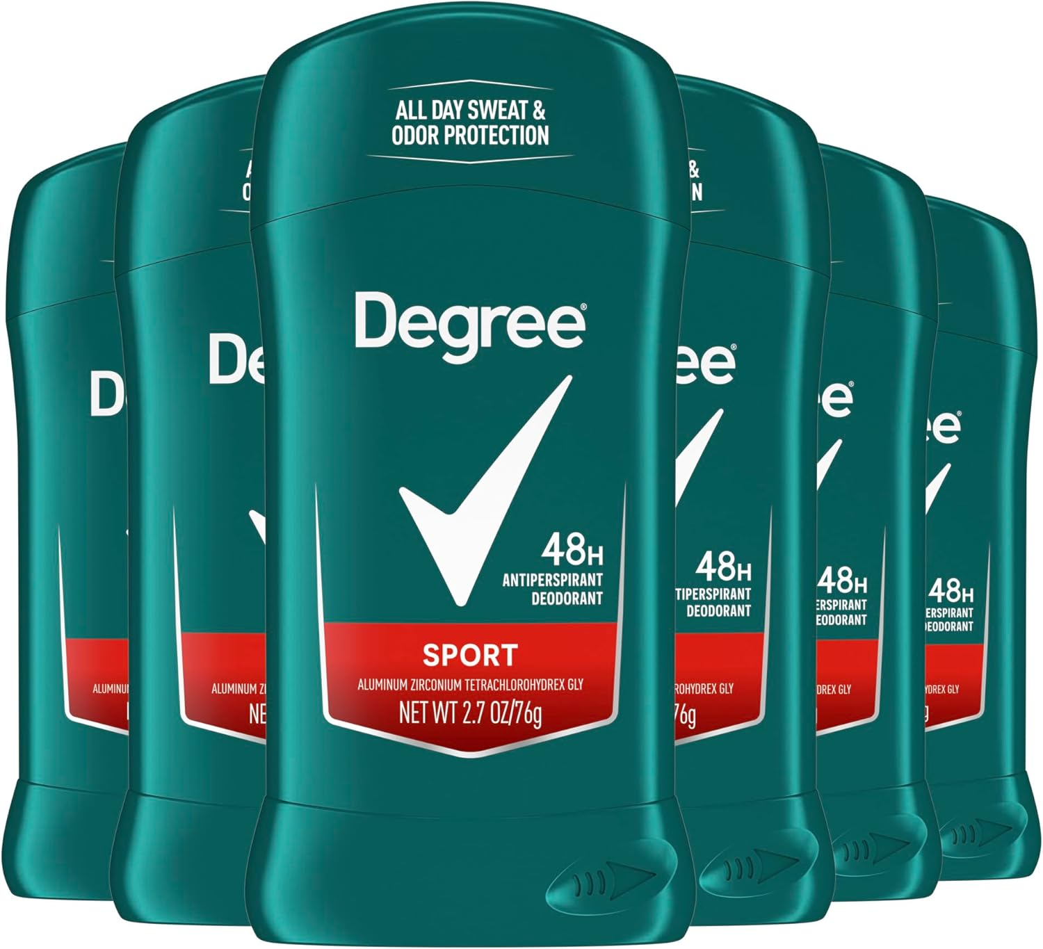 Degree Men Dry Protection Antiperspirant, Sport 2.7 Oz (Pack of 6) image number 1