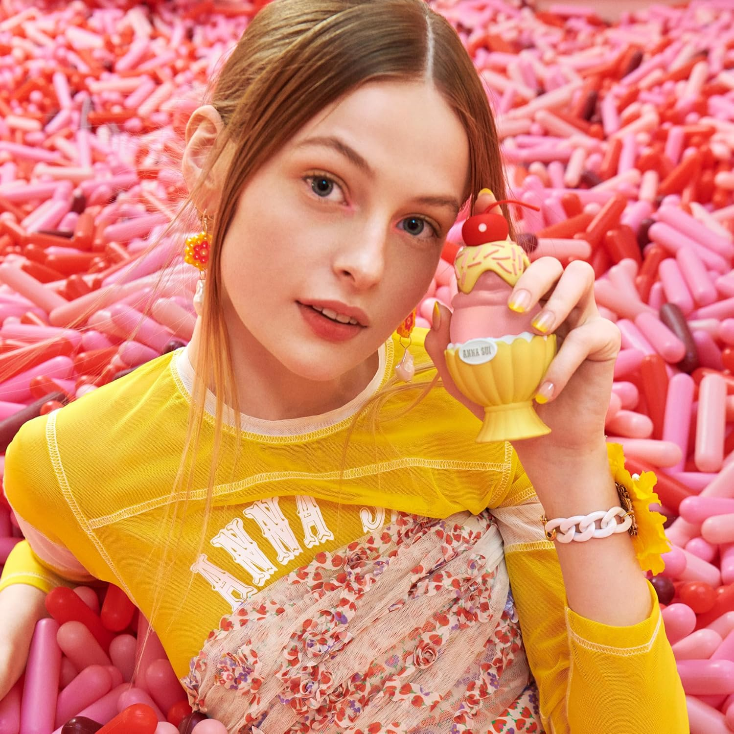 Anna Sui Sundae Mellow Yellow Women Edt 50 Ml image number 5