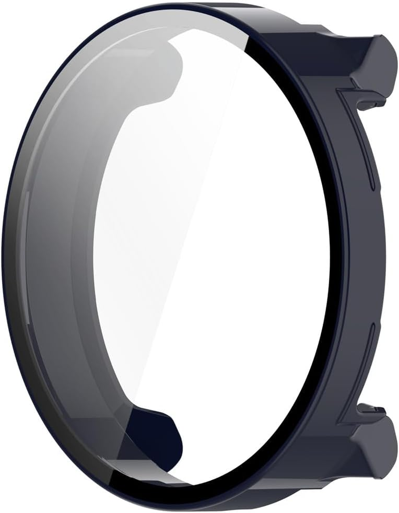 Zohmuly Protective Case Compatible with Suunto Vertical, PC Ultra Thin HD Tempered Glass Scratch-Resistant All-Round Screen Protector for Suunto Vertical Case - Ink Blue image number 2