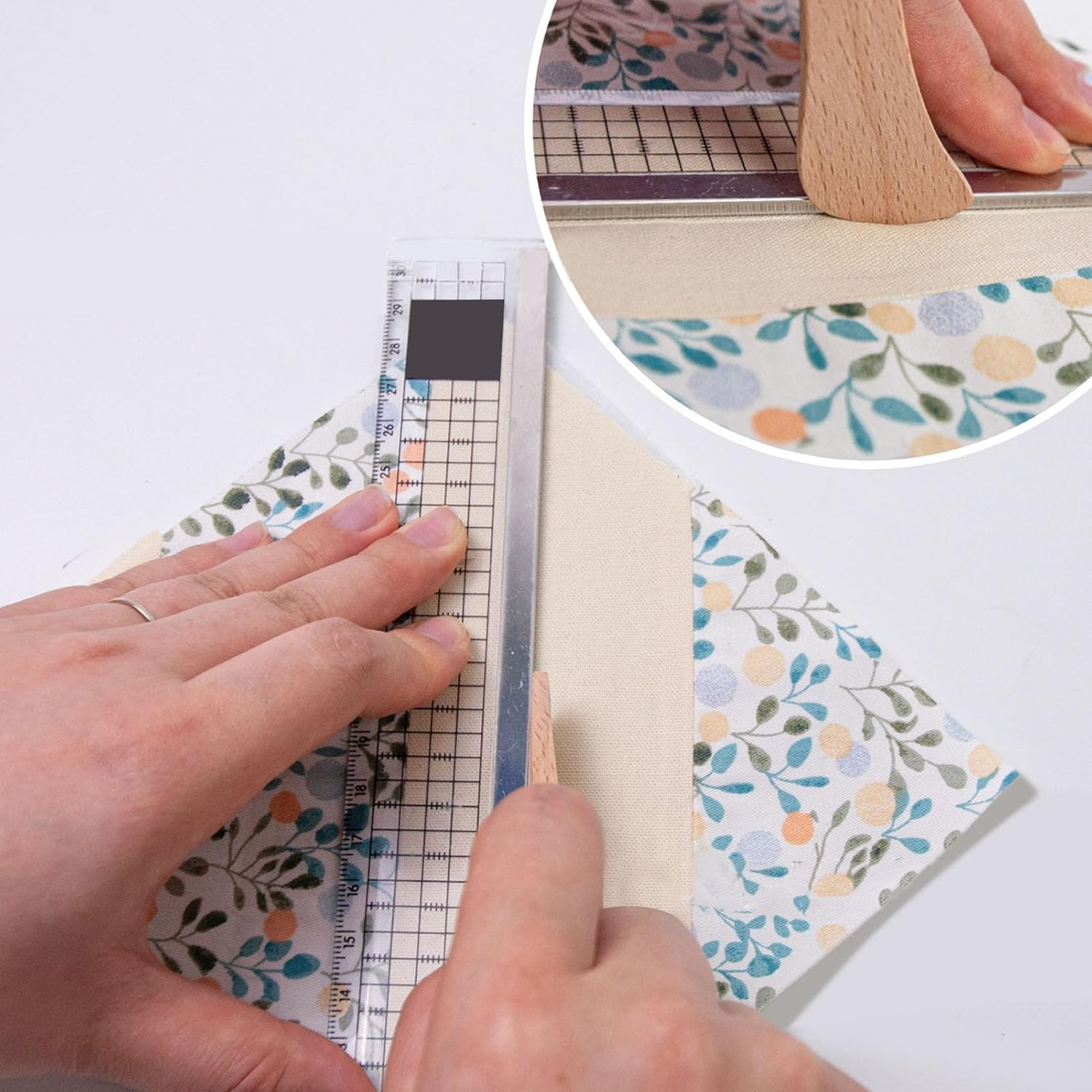 2Pcs Hera Marker Tool for Traditional Sewing Patterning, Sewing and Craft Projects, Hera Marker Pen with 1.5Mm Fine Tip, Japanese Wooden Quilting Beech Wood Bone, Comfortable Grip image number 4