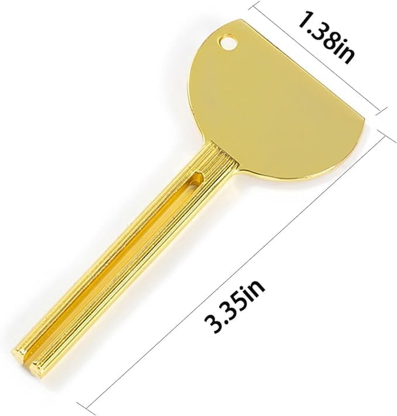Metal Tube Presser Tube Roller Tube Wringer Key Dispenser Roller,4Pcs Metal Tube Presser Tube Roller Tube Wringer Keys Dispenser Roller,Metal Toothpaste Squeezer Tube Squeezer Key Roller Tube Squeezer image number 1