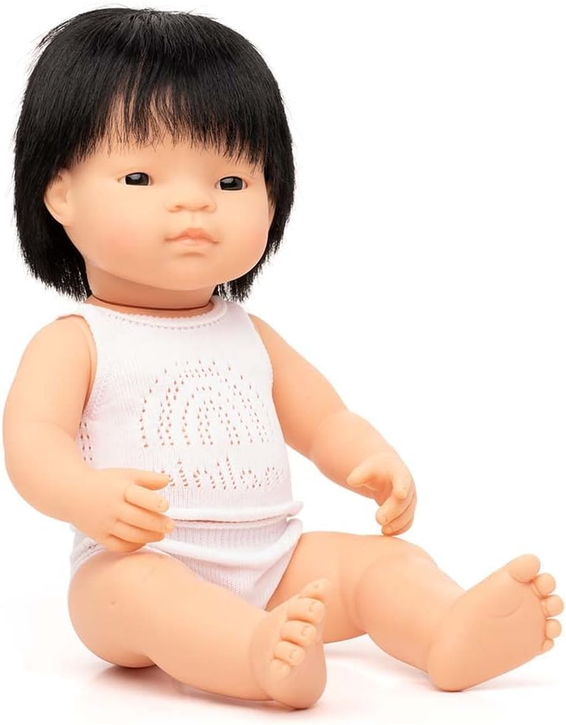 Miniland - Baby Doll - Asian Boy 38Cm image number 6