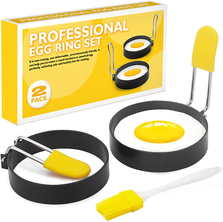 Egg Poacher Cups, Egg Boiler Mold Cup, Silicone Egg Poachers, Egg Poaching Cups with Ring Standers, Poached Egg Cups for Microwave Air Fryer Stovetop Egg Cooking, Non-Stick Bpa-Free, Set of 4 image number 5