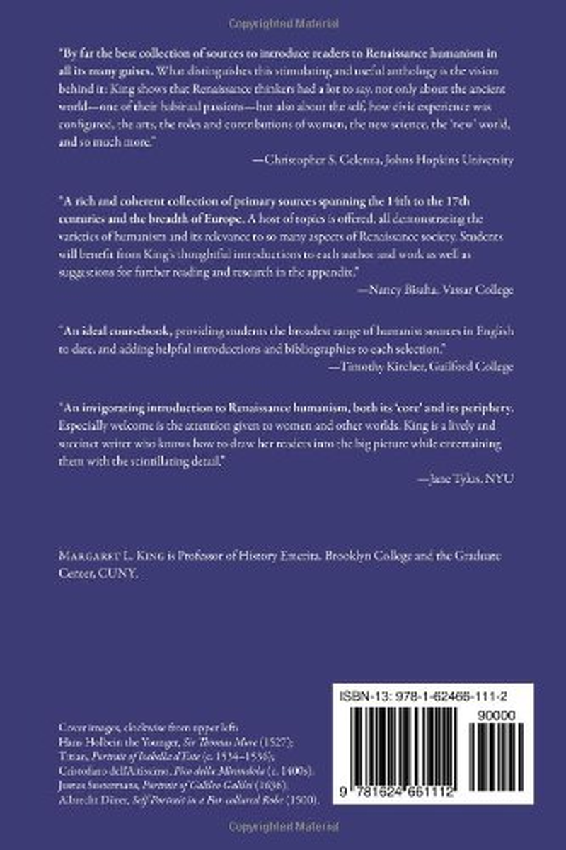 Renaissance Humanism: an Anthology of Sources