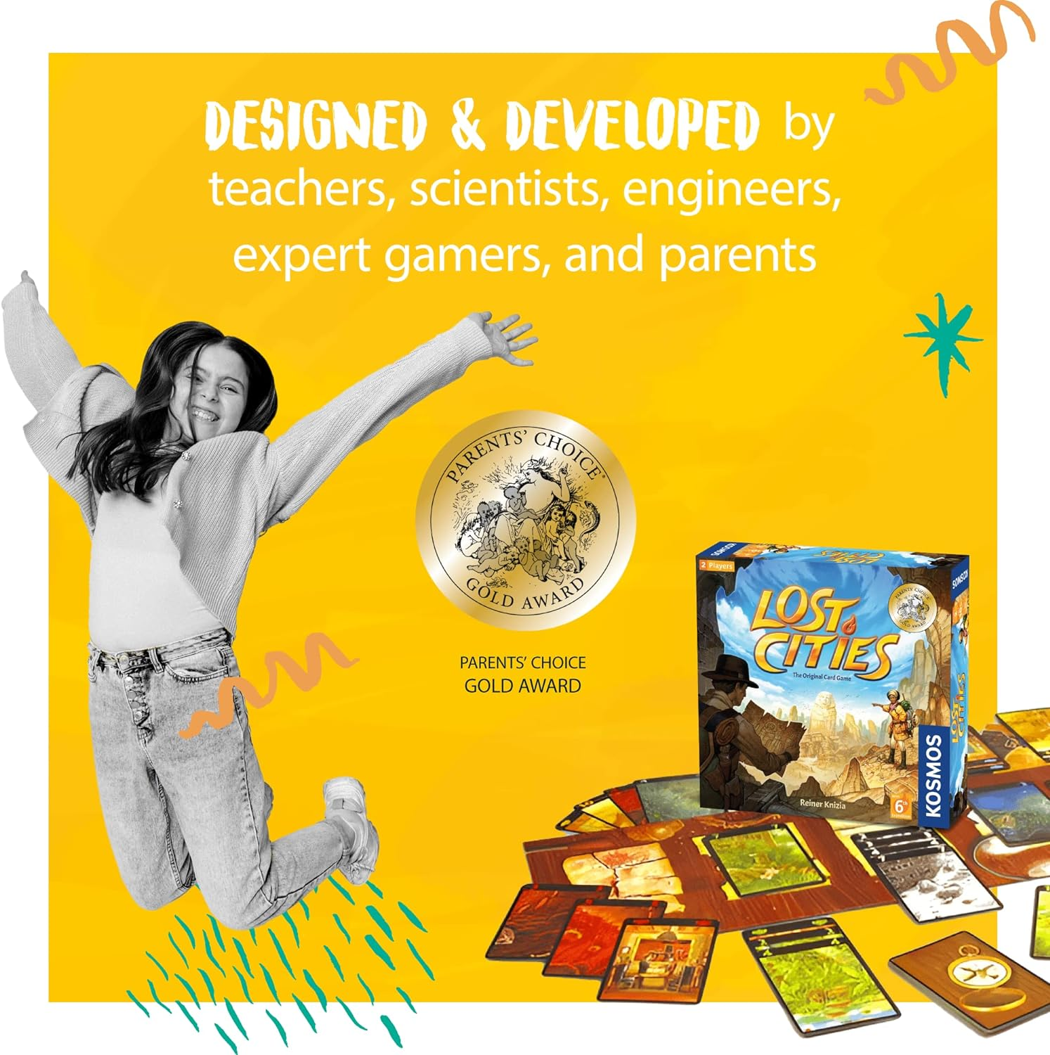 Lost Cities Card Game image number 3