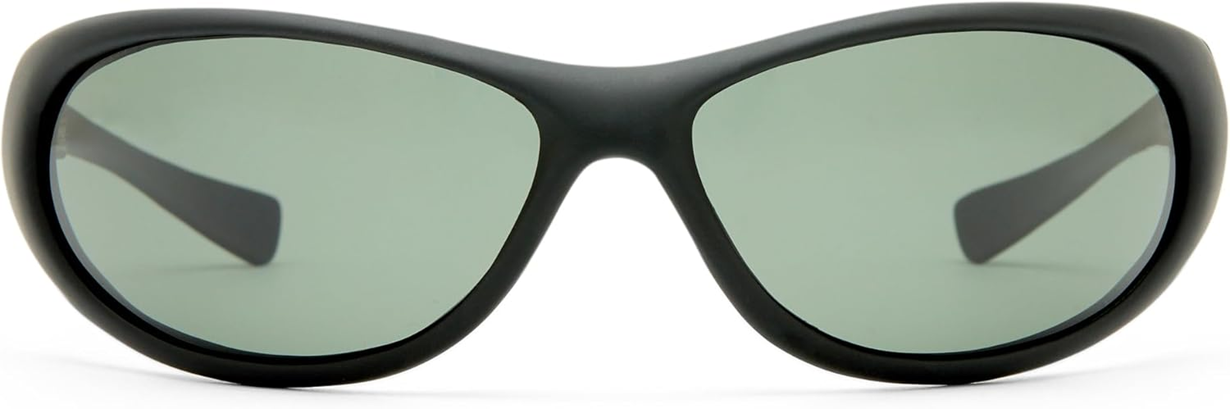 Cancer Council Male Logan 2048L-K Black Rubber Wrap Sunglasses image number 2