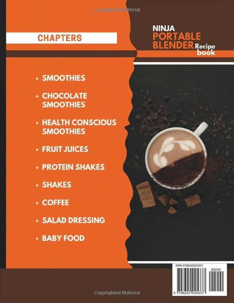 Ninja Portable Blender Recipe Book: Blend Your Way to Health and Flavor, 90 Delightful Recipes for the Ninja Blast Portable Blender