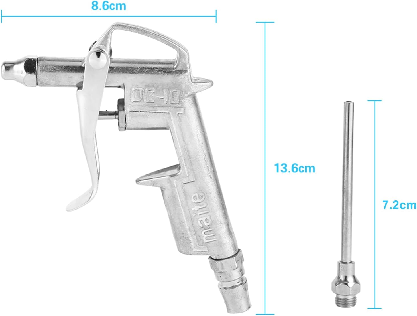 Tnfeeon Air Compressor Duster Dg-10 Air Blow Gun with Compressed Nozzle Blow, Strong and Sturdy, and Efficient for Car Wash Industry image number 2