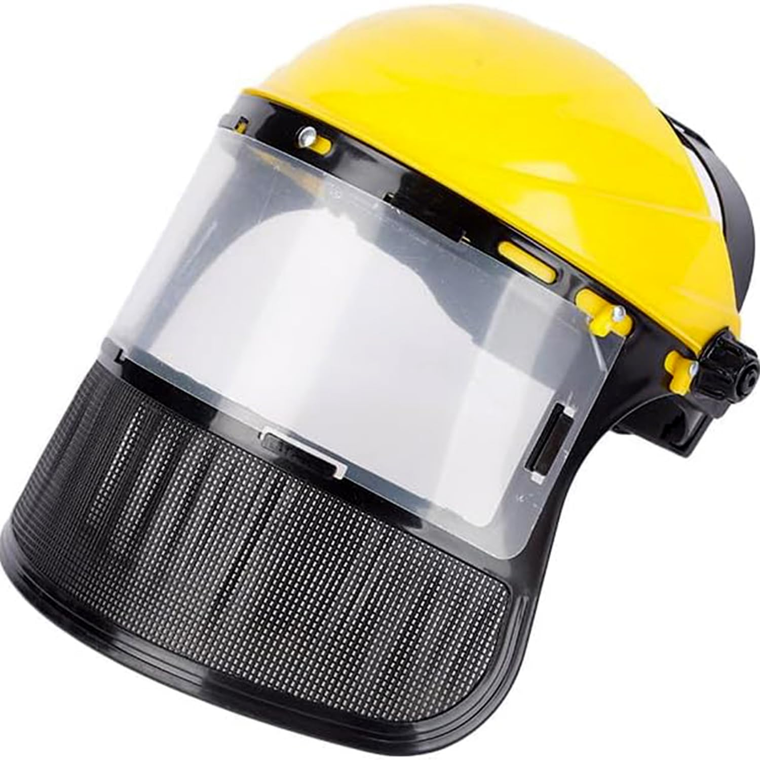 Strimming Logging Helmet, Safety Face, Strimmer Visor Face, Chainsaw Helmet Strimmer Face Guard Face Protection Shield Forestry Hat for Gardening Logging Lawn image number 1