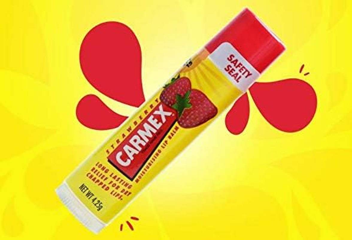 Carmex Strawberry Click Stick SPF 15, 4.25G