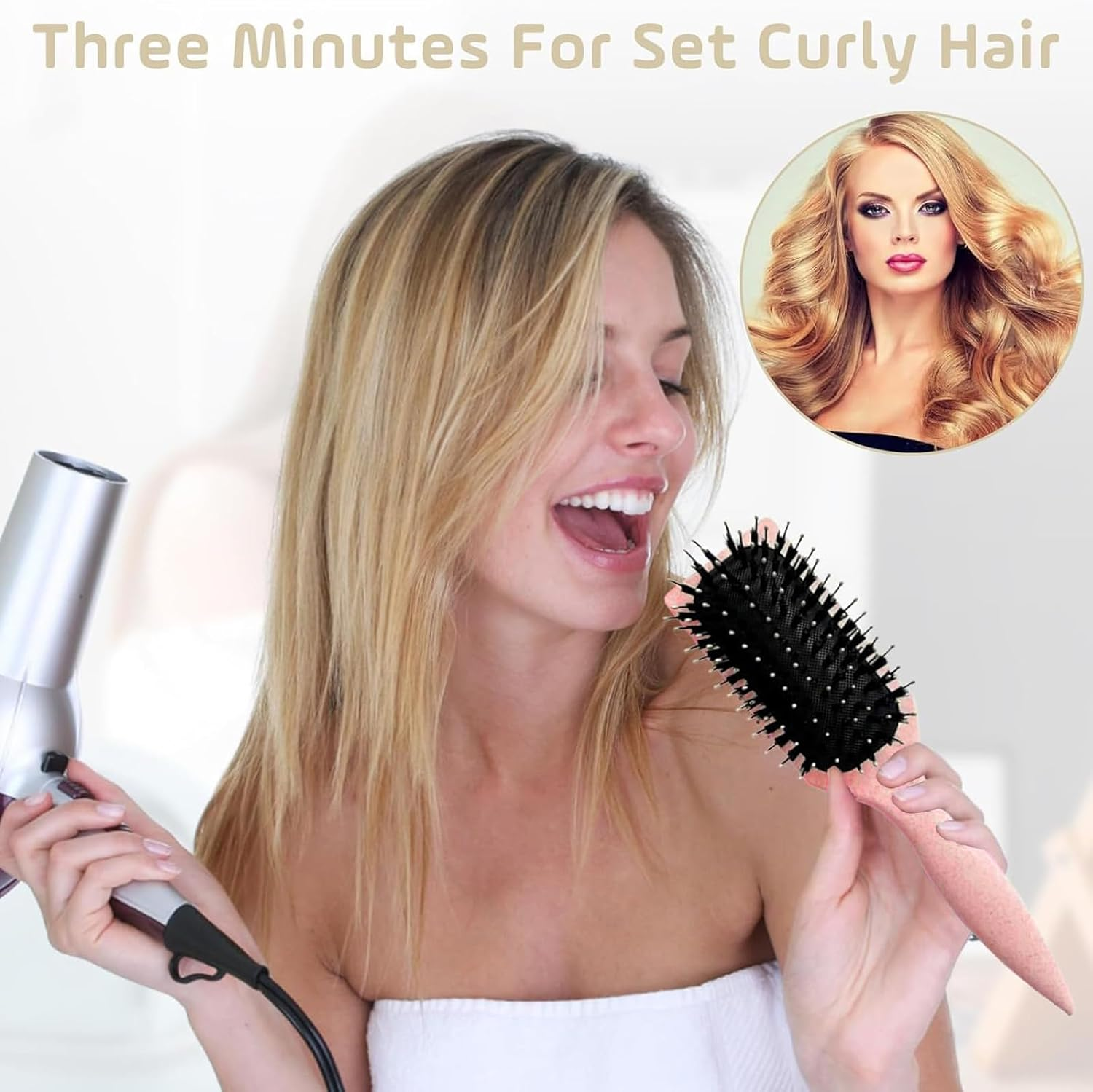 Curly Hair Brush,Curl Defining Brush for Women & Men,Curl Brush to Reduce Pulling & Curl Separation, Brush for Curly Hair,Shaping & Defining Curls image number 5