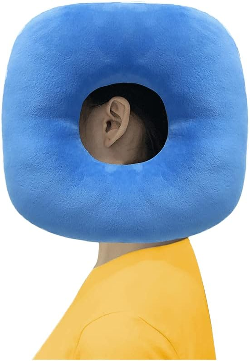 Piercing Ear Pillow for Side Sleepers with a Hole-Ear Inflammation Pain Relief Ear Cushions for Sleeping image number 4