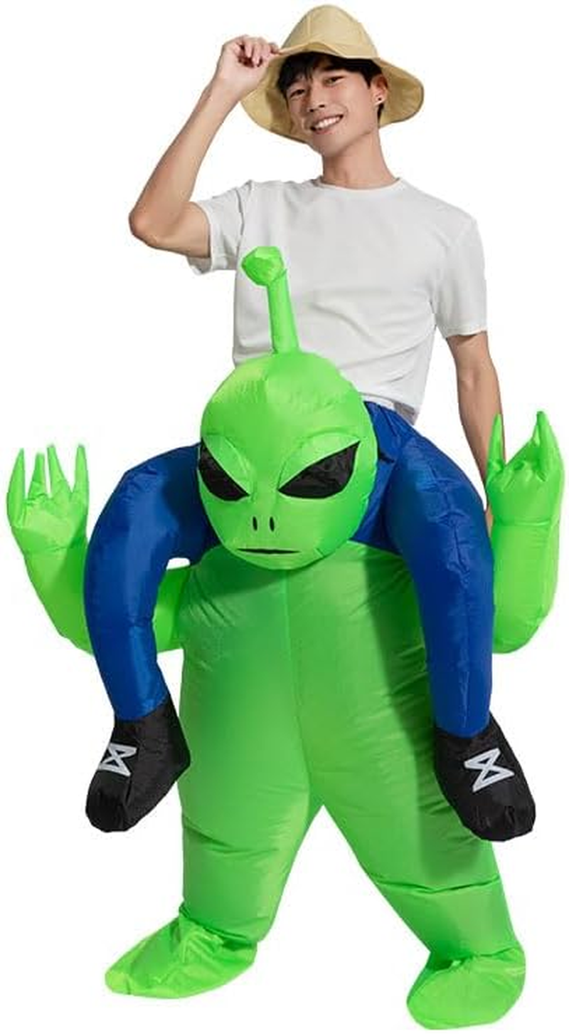 Inflatable Alien Costume, Alien Inflatable Costume Adult,Halloween Alien Costume Halloween Blow up Costumes image number 2