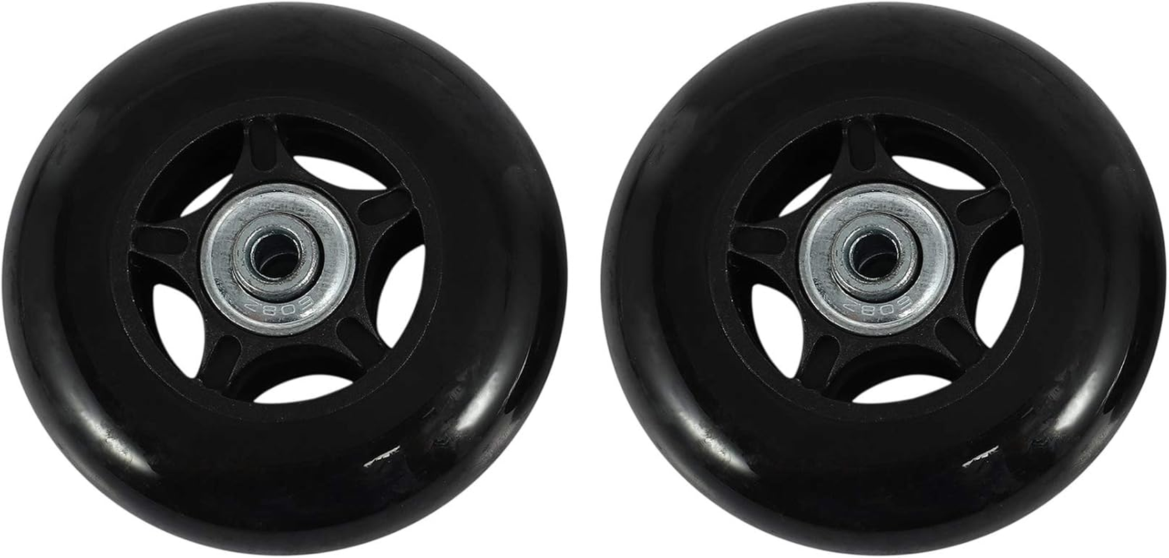 2 Set Luggage Suitcase Replacement Wheels OD 80Mm image number 5