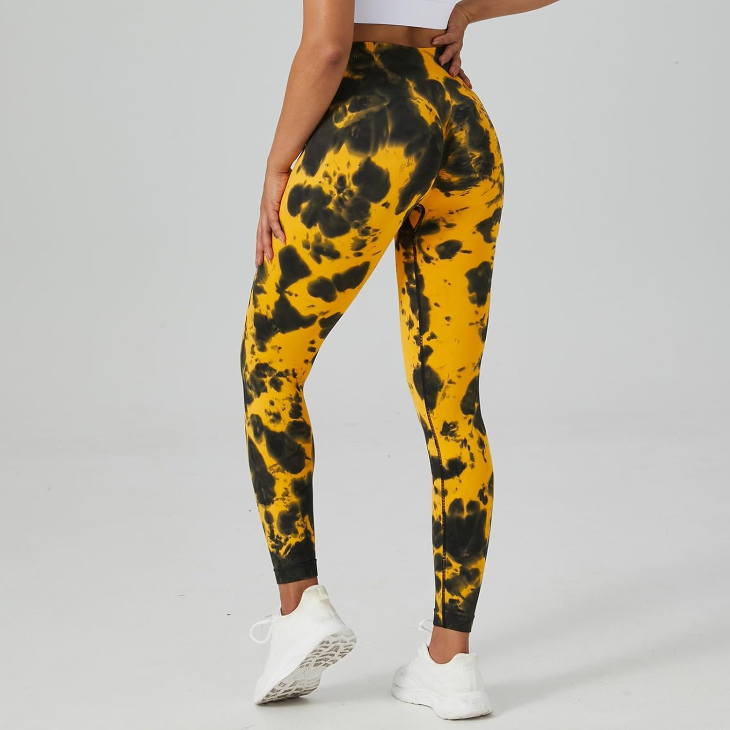 Women'S Yoga Trousers, High Waist Leggings, Sports Trousers, Training Trousers, Elastic Running Trousers, Yoga Training, Jogging, Sports, Fitness Trousers, Streetwear, Hiking Trousers, Outdoor image number 3