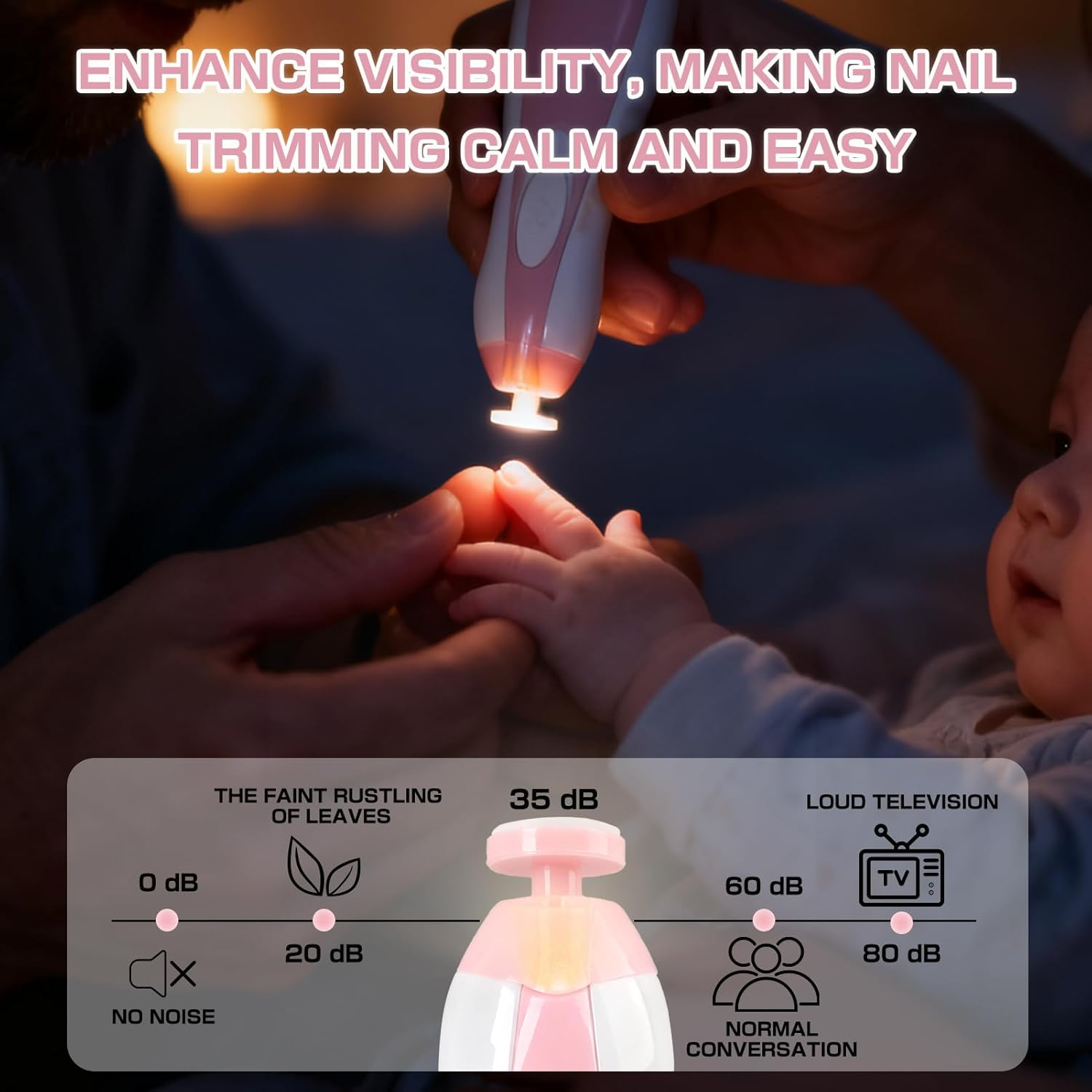 Baby Nail Care Kit Nail Trimmer Nail File for Newborns, Infants, Toddlers, and Kids for Trimming and Caring for Fingernails and Toenails image number 5