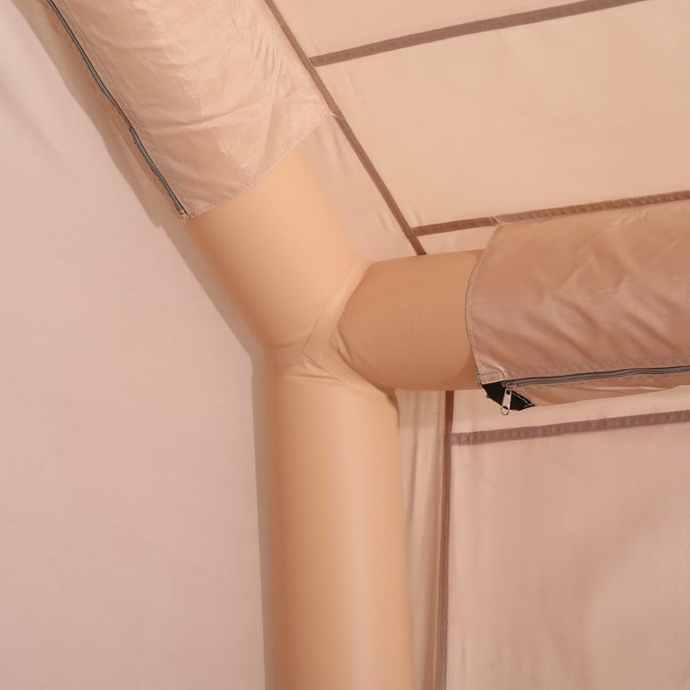 Weisshorn Pop up Inflatable Beach Tent Camping Sun Shelter 6 Person 360 X 360Cm image number 1