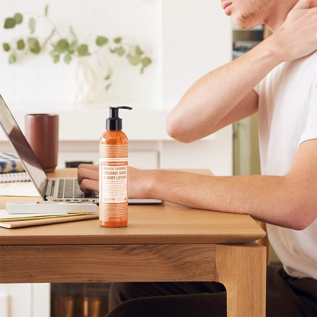 DR BRONNER'S Org Orange Lavender Lotion 237Ml