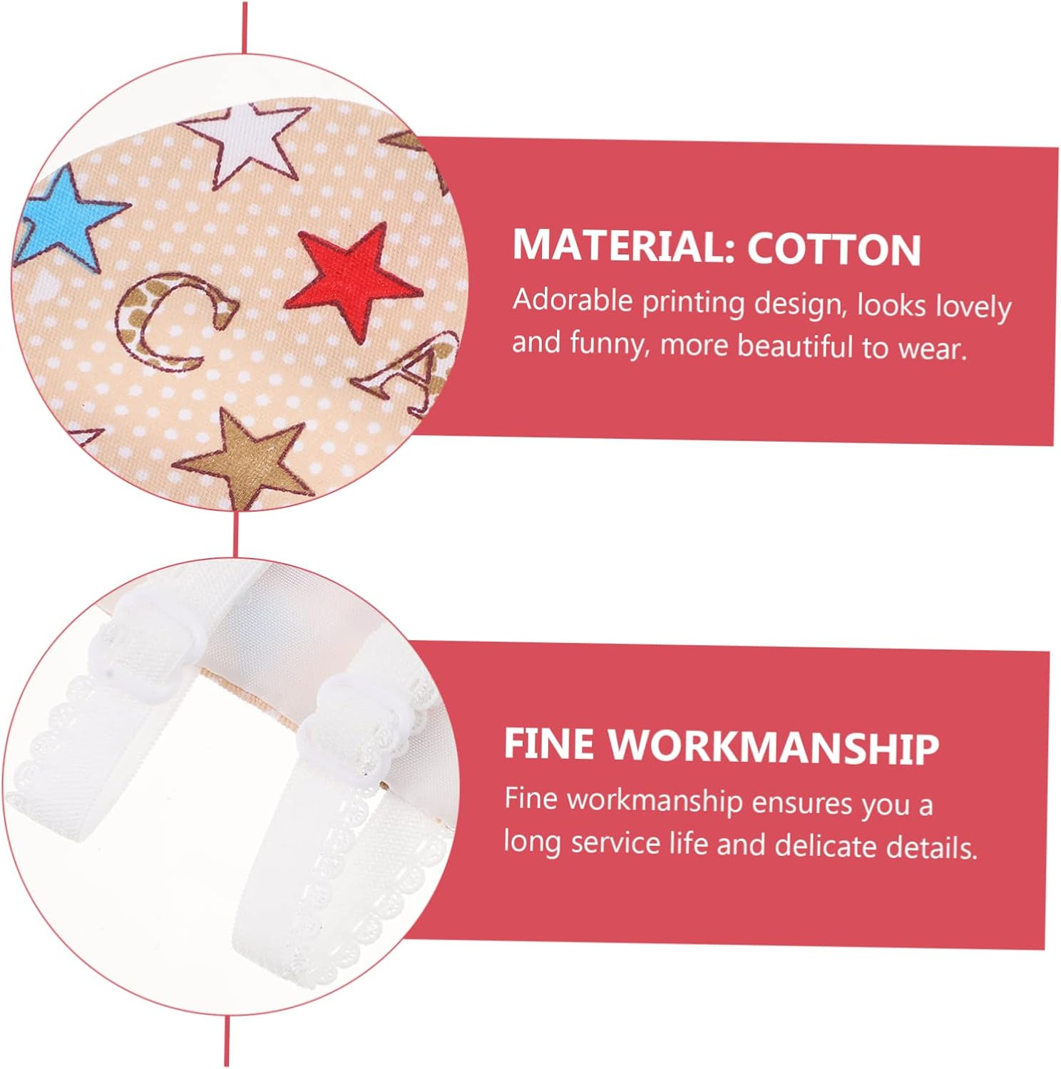 BESPORTBLE 8Pcs Pet Parrot Diaper Breathable Bird Diaper for Birds for Home Outdoor Play image number 1