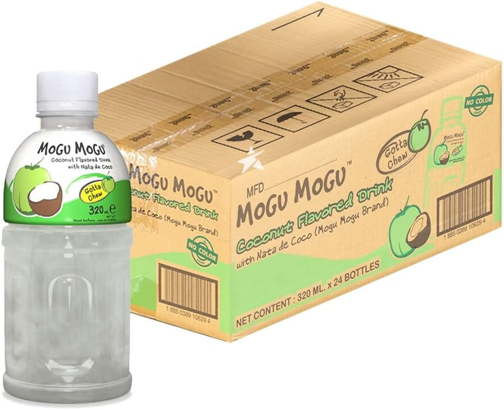 Mogu Mogu Coconut Drink W/Nata De Coco 320Ml*24 Carton image number 1