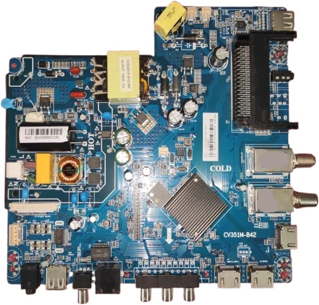 CV351M-B42 TV Motherboard Resolution 1920X1080 Constant Current Voltage Current 70-80V 560Ma image number 5