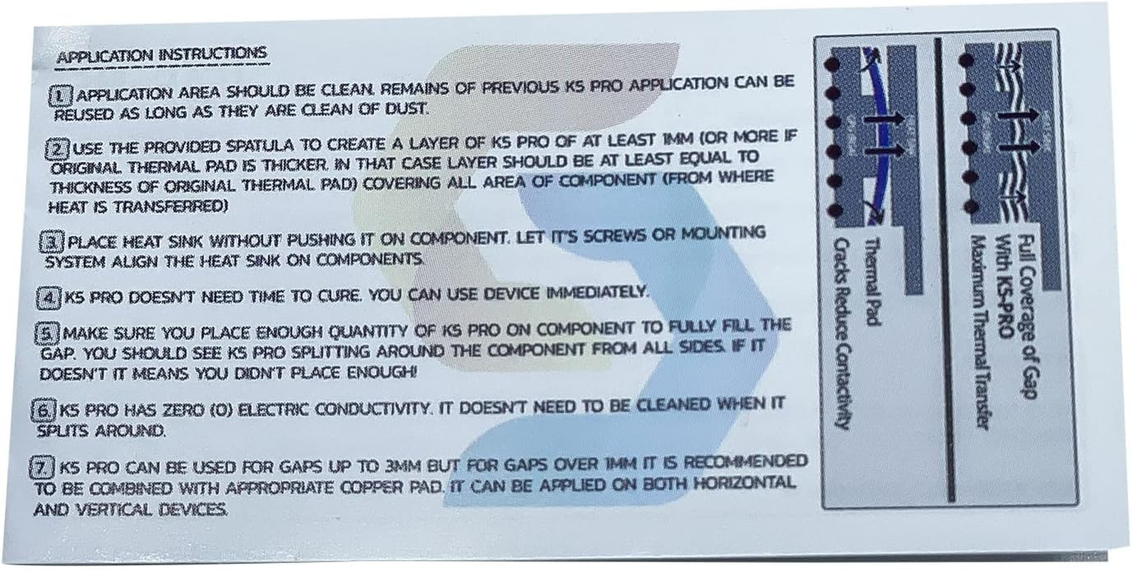 K5 PRO 20G & K4 PRO 7G Thermal Paste and Thermal Putty Pad Replacement Set Compatible with Apple Imac, Asus ROG, Acer Nitro, MSI Laptops, RTX 3080, 2080TI, 3090, PS4, Nintendo Switch, Xbox image number 2