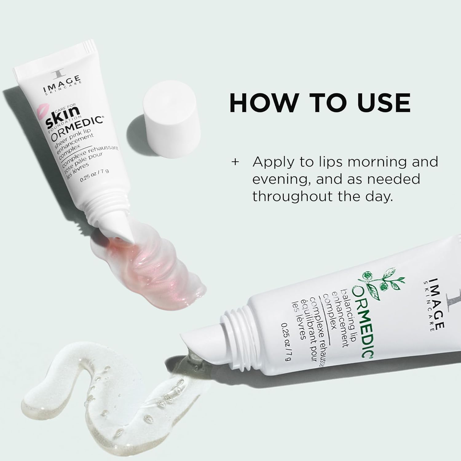 IMAGE Skincare, Ormedic Ph Balancing Lip Enhancement Complex, Set of 2, Deep Hydration Lip Plumper Peptides for Fuller Lips image number 6