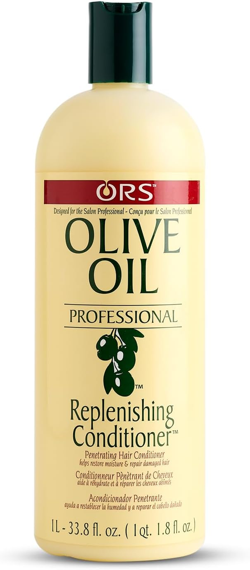 Organic Root Stimulator Olive Oil Professional Replenishing Conditioner, 33.8 Ounce
