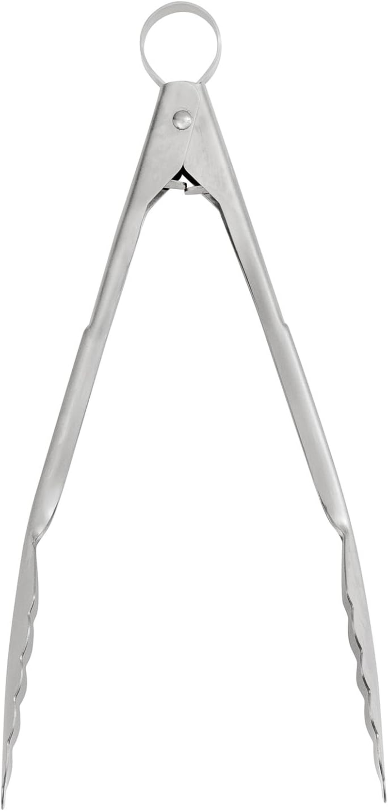 Cuisipro 57578 Serving Stainless Steel Locking Tong, 30.5 Cm - 16-Inch, Stainless Steel