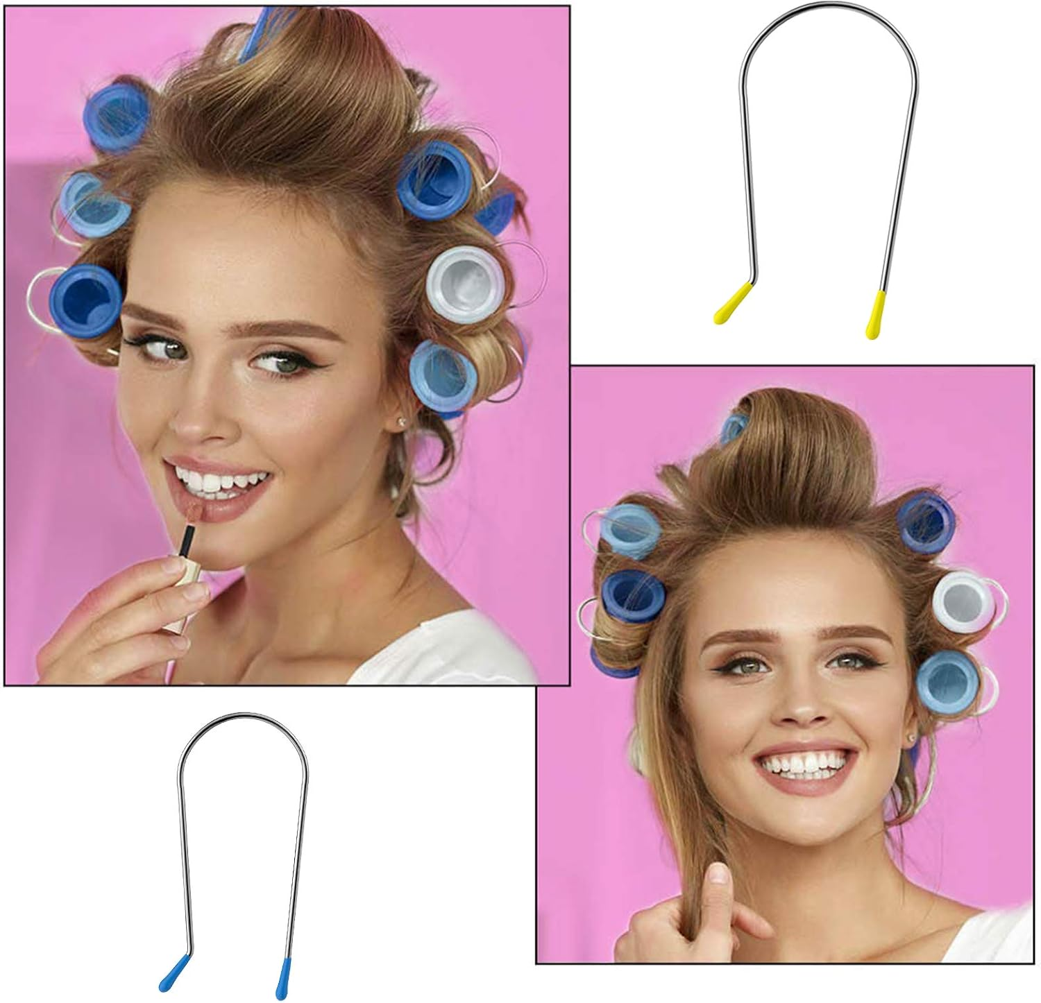 Hot Curler Clips Replacement - Securing Pins for 1.5 Inch, 1.75 Inch Hot Rollers image number 3