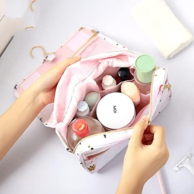 Toiletry Bag for Cosmetics Makeup Hair Accessories and Toiletries Travel Water Resistant Hook to Hang on a Door 5 Different Compartments from Paton Travel Australia image number 2