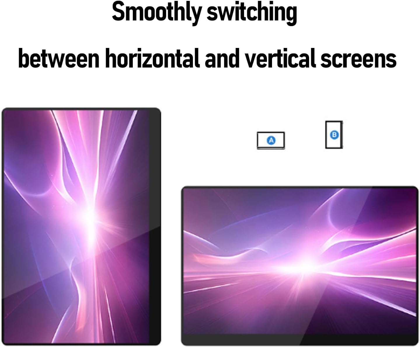 16 4K 120Hz Portable Monitor, HDR Display with Dual USB-C & Minihdmi, Built-In Speakers, Low Blue Light Eye Care Screen for Laptop/Gaming/Office