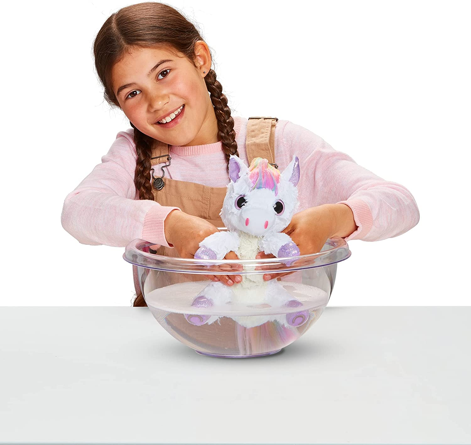 Little Live Pets Scruff a Luvs Mystery Animal Reveal. Wash, Groom and Rescue a Cute Pastel Rainbow Colored Plush Pet! Styles May Vary - Who Will You Rescue? image number 3