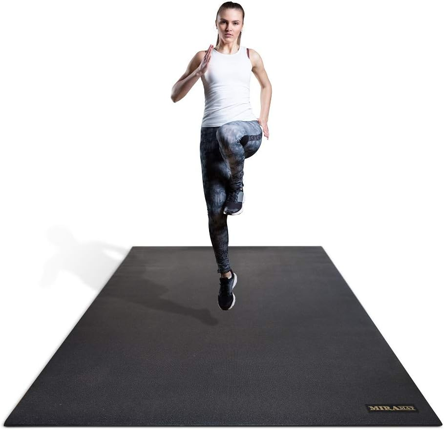 Miramat&reg; - Extra Large Premium Exercise Mat (200 X 120 Cm; 7Mm Thick) - Durable Non-Slip Workout Mats for Home Gym, Crossfit, P90X, HIIT, Cardio Equipment, Yoga, and More image number 4