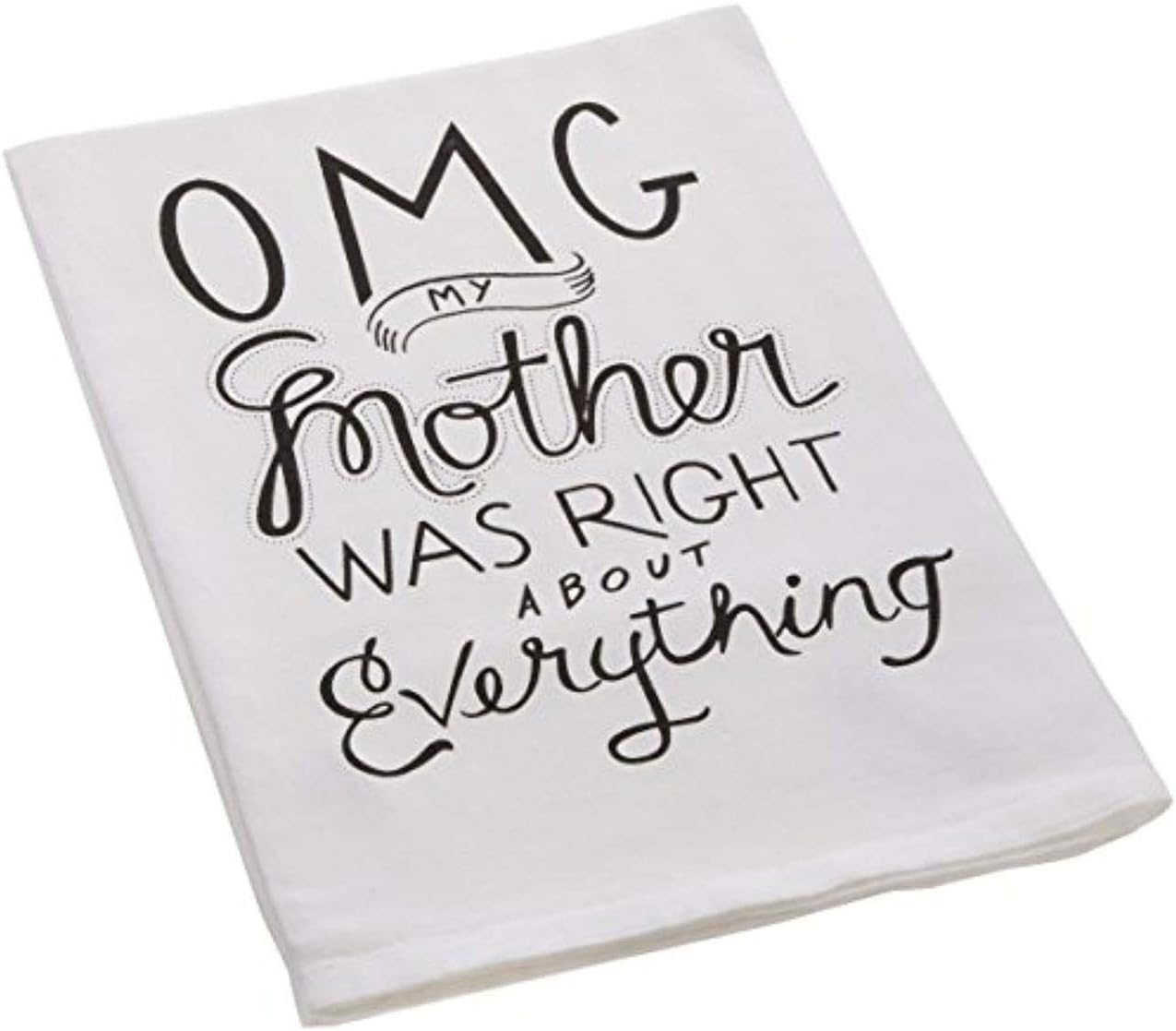 Primitives by Kathy Boho Cotton Kitchen Towel Set with Funny Sayings - Ideal Housewarming Gift, Fall Kitchen Decor and Home Kitchen, 28" X 28" image number 1