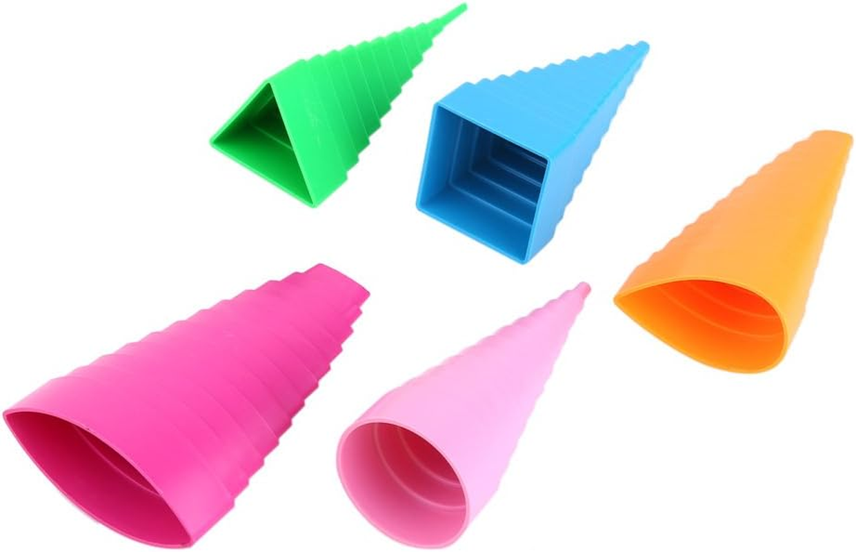 5Pcs Quilling Creative Border Buddy Set Paper Quilling Kits Quilling Borders with Mixed Shapes Colors for DIY Quilling Craft Decoration Making image number 2