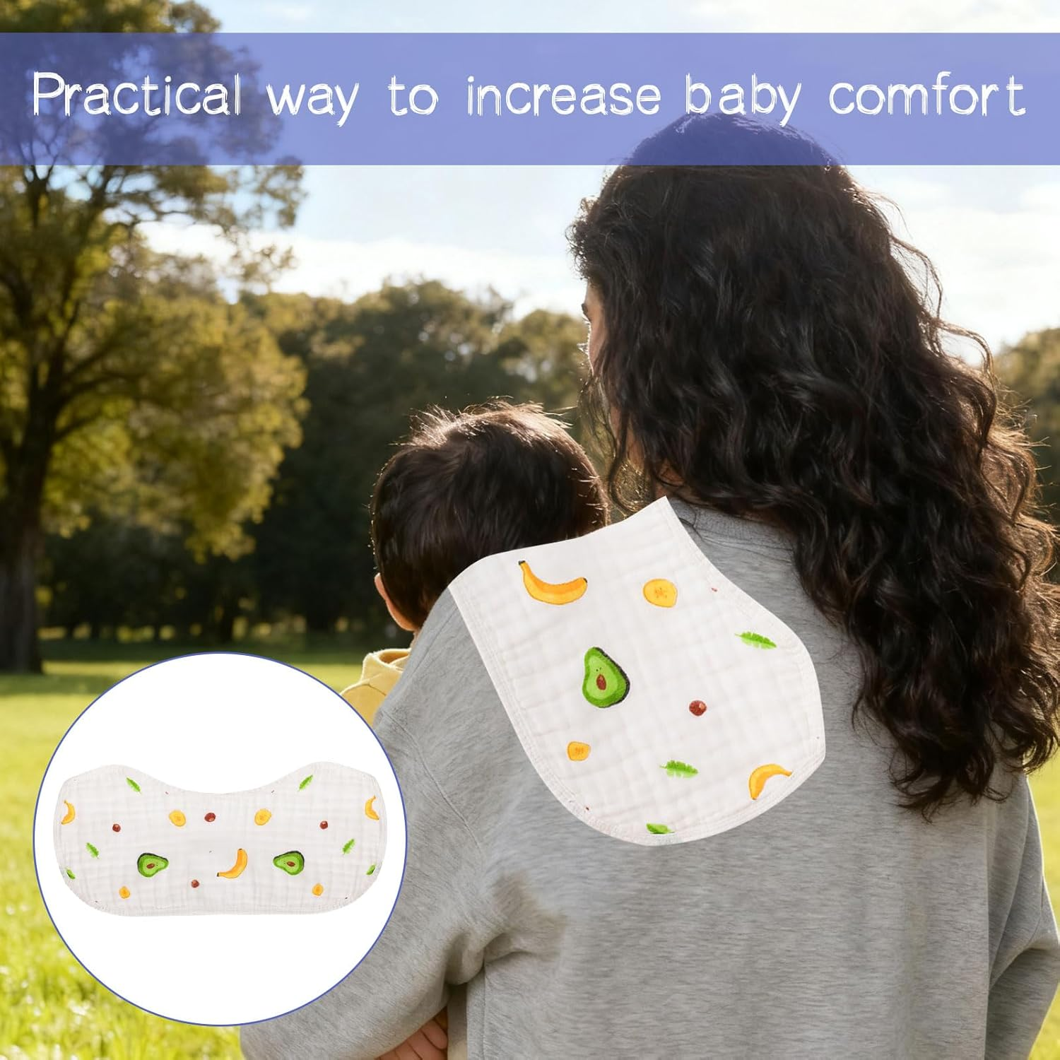Baby Sling Carrier, Toddler Sling Carrier, Toddler Carrier, Baby Sling with Burp Towel, Adjustable Ergonomic Hip Carrier, Breathable Easy to Wear, Suitable for Outdoor, Shopping, Travel image number 5