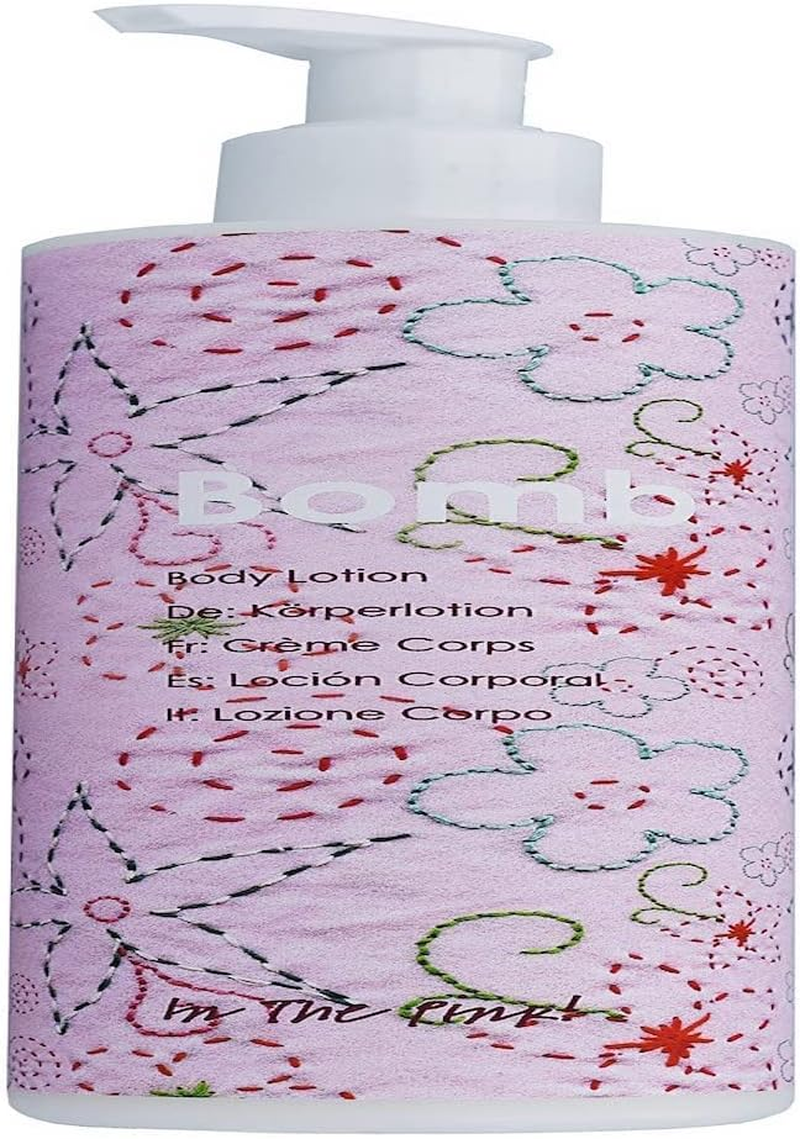 Body Lotion by Bomb Cosmetics in the Pink 300Ml